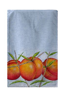 #ad Betsy Drake Peaches Kitchen Towel $29.99