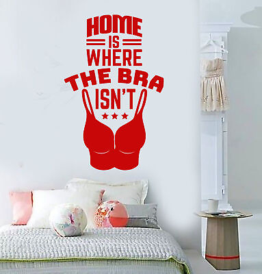#ad Vinyl Wall Decal Funny Quote For Girls Rooms Positive Words Stickers 2891ig $69.99
