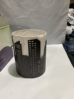 #ad Scentsy Warmer Wrap Downtown rustic City Metal $14.00