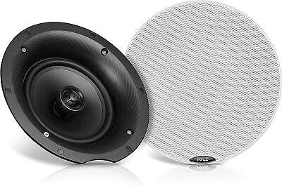 #ad Pyle Pair 8.0quot; Bluetooth Oval In Wall In Ceiling 2 Way Speaker 200W 8Ohm $132.99