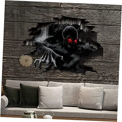 #ad Halloween Wall Decor 3D Ghost Hand Floor Wall Ceiling Stickers Peel and H003c $22.69