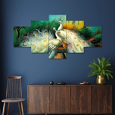 #ad CRAFT Set of 5 Framed Painting for Wall Decoration Paintings for Living Room 6 $54.39