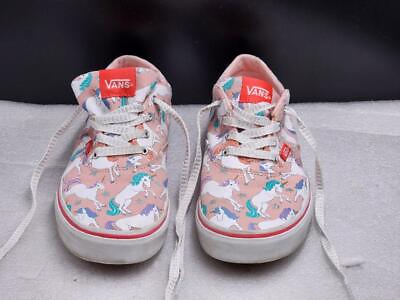 NEW VANS OFF THE WALL Girls UNICORN SPARKLE Size 5 $15.00