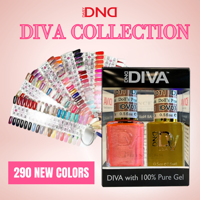 #ad DND DUO DIVA COLLECTION MATCHING GEL amp; LACQUER #1 250 *PART 1 Pick Any* $10.99