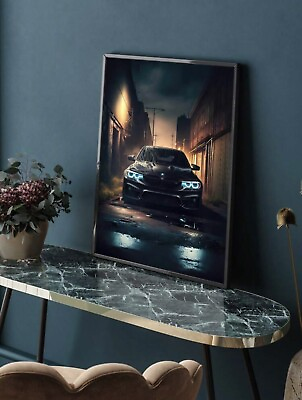 #ad quot;Canvas Wide Body BMW Car Poster Home Decor Wall Artquot; $25.00