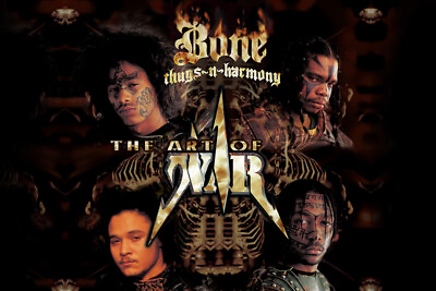 Bone Thugs Harmony The Art of War Rap Group Art Wall Room Poster POSTER 20x30 $23.98