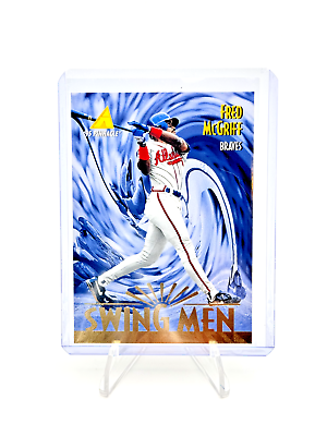 #ad Fred McGriff 1995 Pinnacle Swing Men #276 $3.00