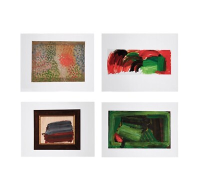 #ad Rare Howard Hodgkin x Tate Modern Print Portfolio $350.00