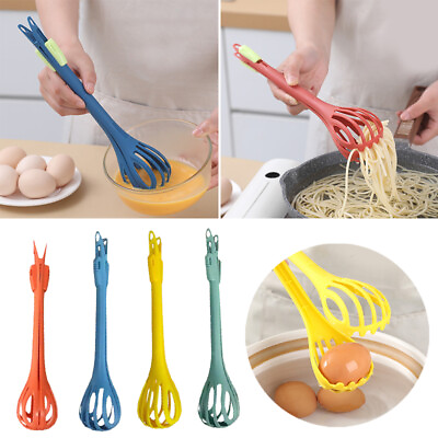 #ad Eggbeater Egg Mixer Food Clip Kitchen Tool Noodle Clip Multifunctional Practica $4.10