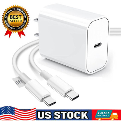 #ad Original Super USB C Fast Wall Charger PD Cable For Samsung A05s A15 A25 A35 A55 $10.99