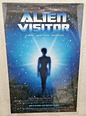 #ad Alien Visitor 26 X 40quot; E Her Final Frontier Movie DVD Wall Promo Poster nice $21.39