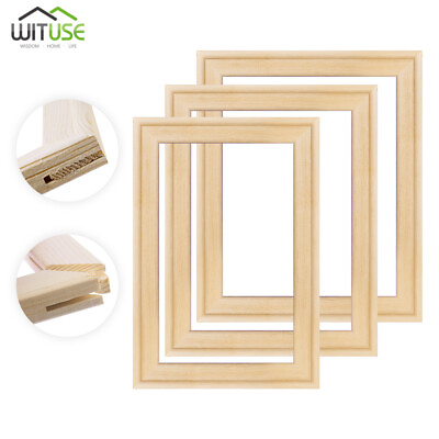 #ad Professional Stretcher Strips Bars DIY Canvas Frame For Oil Painting Wall Art 1 $11.50