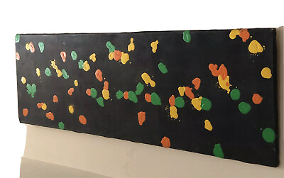 #ad Unsigned Abstract Wall Painting 2 Ft X 6 Ft Worth $5000.00. Multiple Energy $545.00