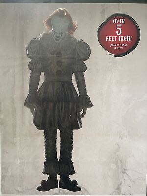 #ad It Chapter 2 Movie PENNYWISE Scene Setter Halloween Wall Decorations Backdrop $9.60