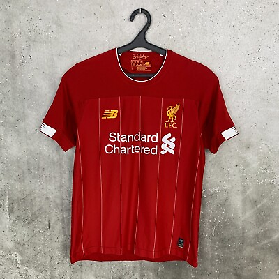 #ad LIVERPOOL 2019 2020 HOME FOOTBALL SHIRT NEW BALANCE JERSEY YOUTH SIZE XL GBP 29.99