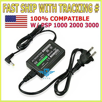 #ad AC Adapter Home Wall Charger Power Supply For Sony PSP 1000 2000 3000 Slim Lite $5.99