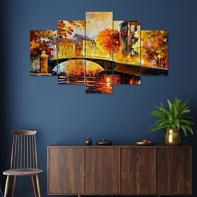 #ad Set of 5 Framed Painting for Wall Decoration 3D Painting for Home Decoration 07 $64.99