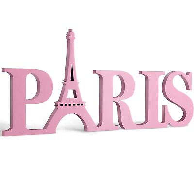 #ad #ad Paris Decor for Bedroom Wooden Paris Themed Wall Decor Paris Wooden Letters E... $27.26
