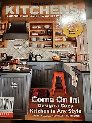 #ad Country Living Kitchens Come On In Design a Cozy Kitchen in Any Style $4.00