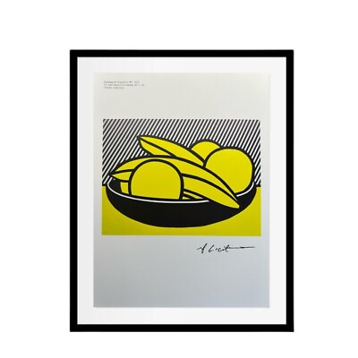 #ad Roy Lichtenstein Signed Print Bananas amp; Grapefruit Limited EditionPop Art $42.50