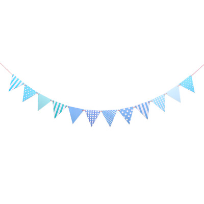 #ad 2 .2M Bunting Banner Flag Astetic Room Decor Wall Decore Triangle $7.22