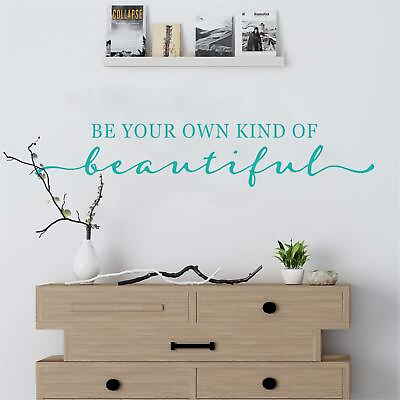 #ad #ad Wall Decal Turquoise Decor Inspirational Quote. for Girls Rooms Bedroom... $16.65