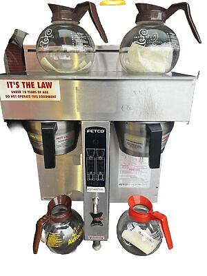 #ad Fetco Coffee Brewer Extractor Maker CBS 2032E Twin Dual Automatic Deli Works $499.00
