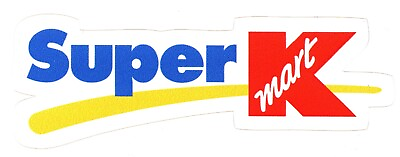 #ad Super Kmart Logo Sticker Reproduction $4.50