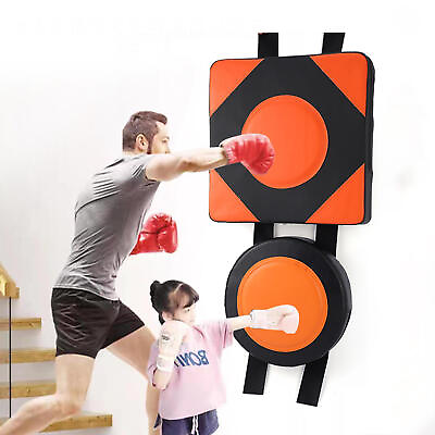 #ad #ad Wall Mounted Boxing Wall Target PU Leather Wall Focus Target Punch $18.91