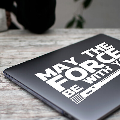 #ad #ad Vinyl Wall Art Decals May The Force Be with You 6quot; x 11quot; $11.99