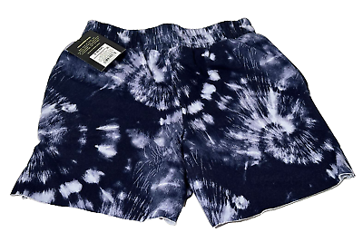 #ad Target Art Class Bottoms Navy Tie Dye Short Girls Size S 6 6X $12.50