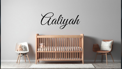 #ad #ad Customize Your Name For Baby Wall Decal for Home Bedroom Decoration $10.99