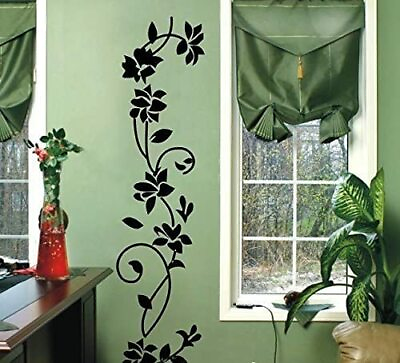 #ad #ad Rattan Flower Removable Wall Decal Vinyl Art Sticker Wall Decals Home Art Decor $17.95