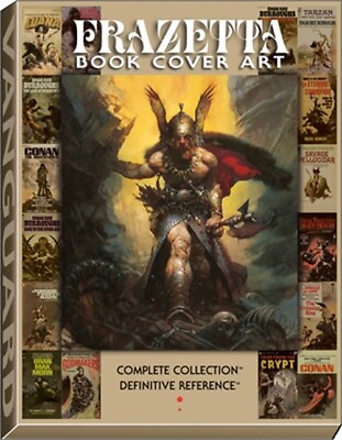 #ad Frazetta Book Cover Art: The Definitive Reference Hardback or Cased Book $32.07