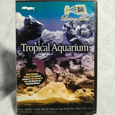 #ad Living Art DVD: TROPICAL AQUARIUM 2005 Exotic Fish Tank Looped SWB Combined Sh $4.22