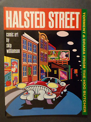 #ad Halsted Street Comic Art Kitchen Sink 1991 Skip Williamson J94 $14.99