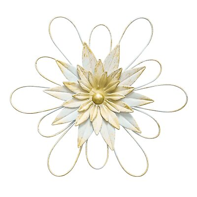 #ad #ad Metal Flower Wall Decor 13quot; Metal Floral Wall Decoration for Bedroom Livin... $14.66