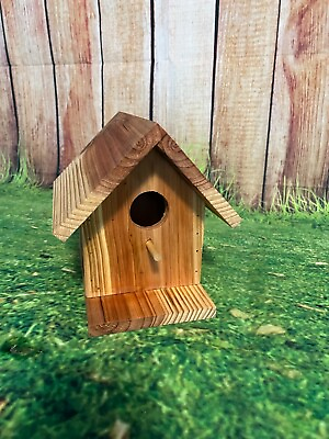 #ad Handmade Cedar Birdhouse $14.95