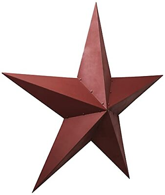 #ad CWI Gifts Metal Barn Star 48 inch Galvanized Hanging Star Farmhouse Wall ... $116.40