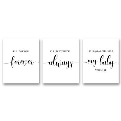 #ad Inspirational Quote Art Print Typography Love Saying Canvas Wall Art 8”X10”X... $19.06