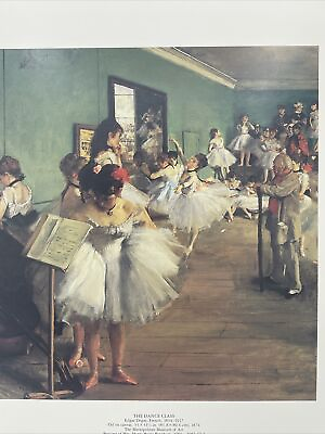 #ad Modern Print The Dance Class By Edgar Degas Print Art $14.51