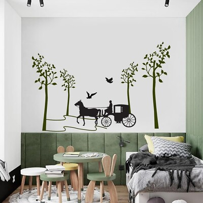 #ad Vinyl Large Wall Sticker Just Peel amp; Stick Size 50 Or 60 Cm Pack of 1 $36.99
