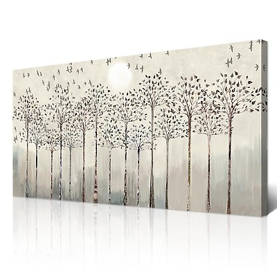 #ad Large Canvas Wall Art For Living Room Framed Wall Deco For Office Modern Bedr... $256.39