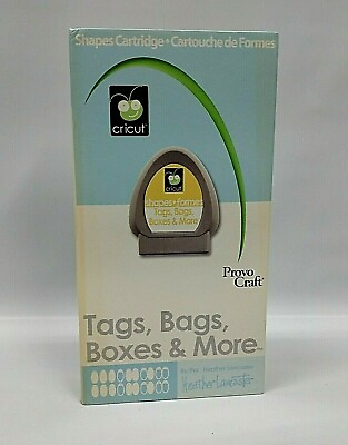 #ad Tags Bags Boxes amp; More Cricut Activity Cartridge In Box Link Status Unknown $6.97