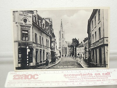 #ad Eupen Klotzerbahn Alter Ratskeller restaurant Belgium vintage postcard $3.99