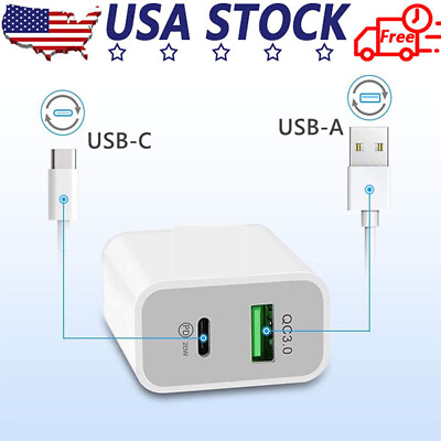 #ad For iPhone 14 13 12 11 XR 8 20W Fast Charger Block USB Type C Wall Power Adapter $5.98