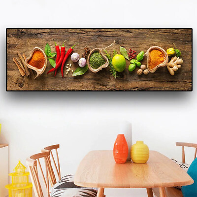 #ad Kitchen decoration Posters Canvas Painting Prints Wall Pictures $5.69