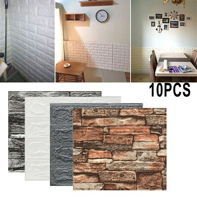 #ad #ad Enhance Your Living Room with 3D Selfadhesive Foam Wall Stickers Pack of 10 $15.98