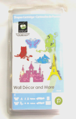 #ad New Cricut Shapes Cartridge Wall Decor and More Sealed $22.95