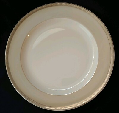 #ad 3 TARGET HOME CHINA GLAMOUR SALAD PLATES 8 1 4quot; TAUPE BROWN $19.31